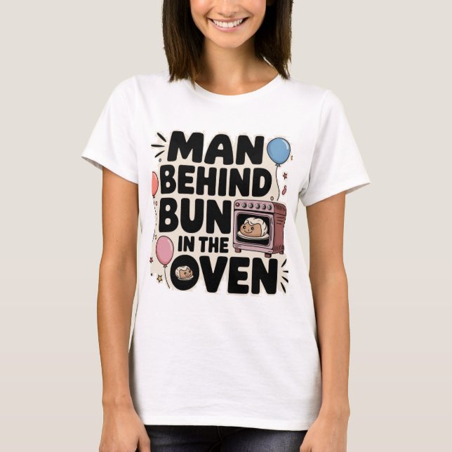 Camiseta Presente para chá de bebê (Frente)