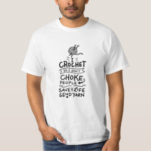 Camiseta Presente para Crocheteira