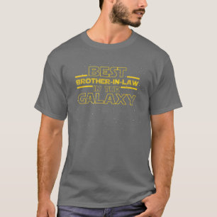 Camiseta Presente para cunhado Melhor cunhado na galáxia v