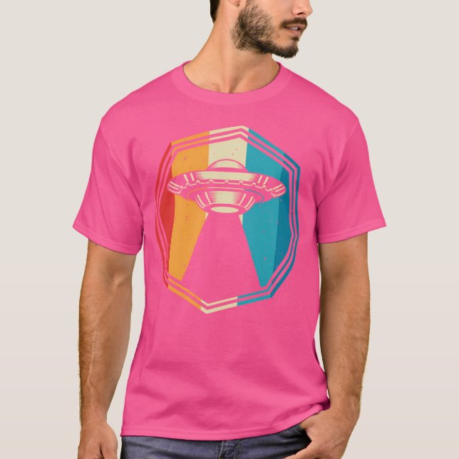 Camiseta Presente para Design de Aliens Engraçado da Ufo (Frente)
