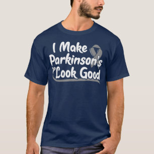 Camiseta Presente para Doentes com Doença de Parkinson Cinz