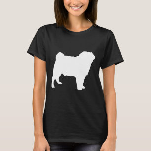 Camiseta Presente para Dono de Cachorro Pug Fofinho