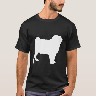 Camiseta Presente para Dono de Cachorro Pug Fofinho