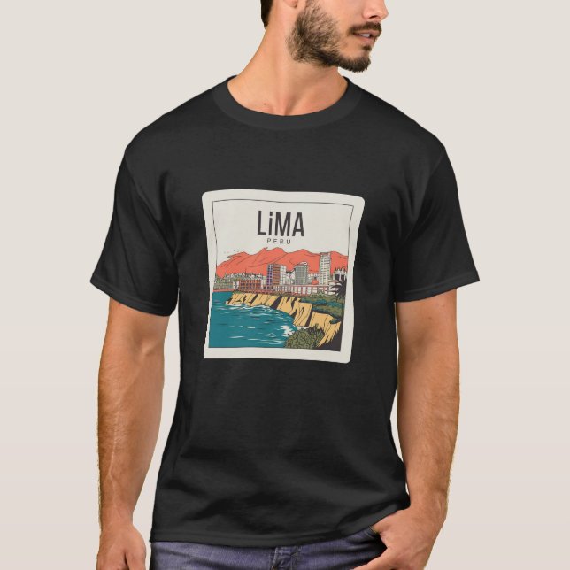 Camiseta Presente para exploradores da América do Sul (Frente)