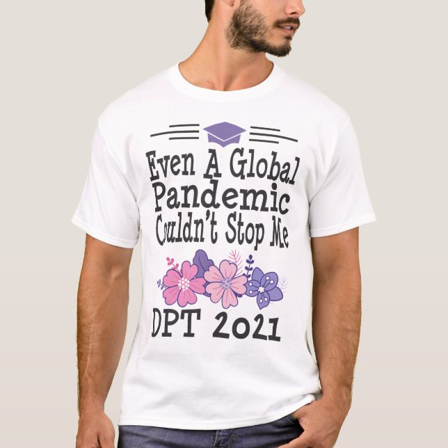 Camiseta Presente para graduação de DPT em Terapia Física (Frente)