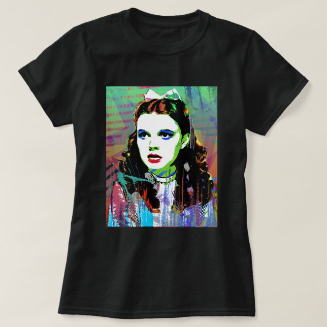 Camiseta Presente Para Homens Dorothy Wizard De Oz Retro Vi (Frente do Design)