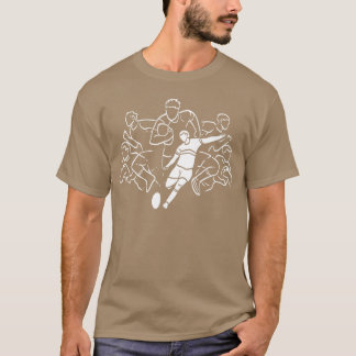 Camiseta Presente para Jogadoras de Rugby Universitário