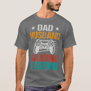 Camiseta Presente Para Jogos Para Homens Dia de os pais Eng