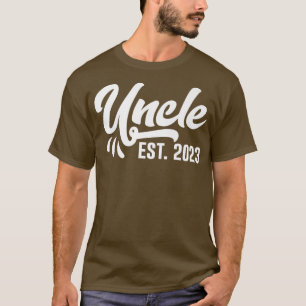 Camiseta Presente para lançamento de gravidez Tio Est 2023 