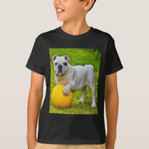 Camiseta Presente para Lover-in-touro de Bulldog de Basquet