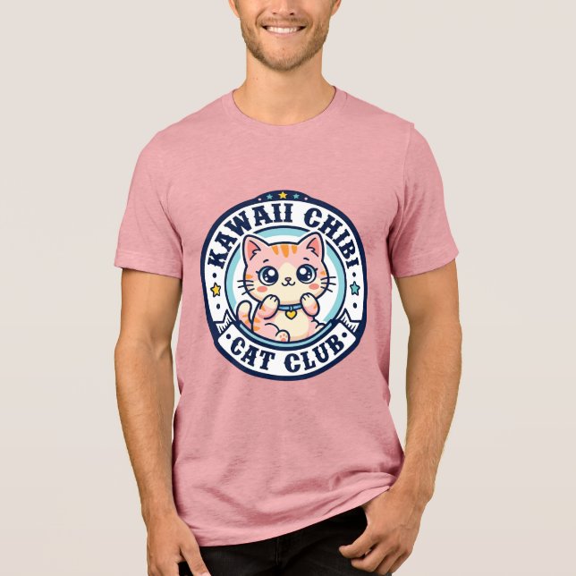 Camiseta Presente para Mãe de Gato Kawaii Chibi - Kawaii Ch (Frente)