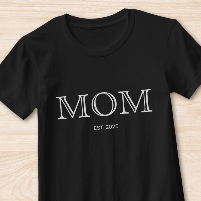 Camiseta Presente para Mãe Estabelecida (Criador carregado)