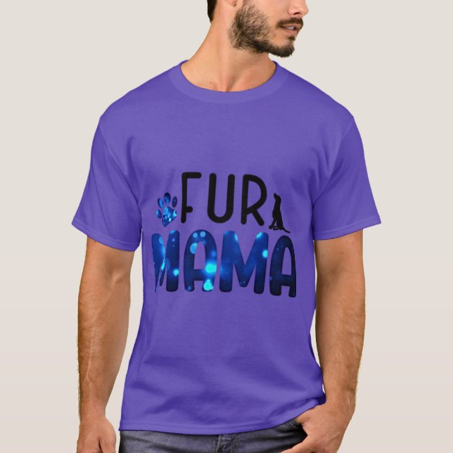 Camiseta Presente para mãe peluda (Frente)