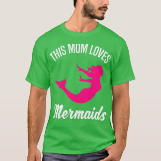 Camiseta Presente para Mulheres Citação de Mãe Sereia 2