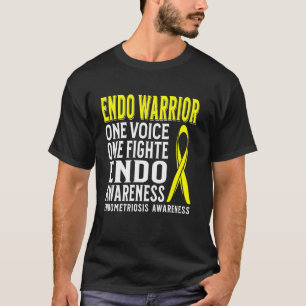 Camiseta Presente para Mulheres Conscientização da Endometr