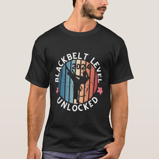 Camiseta Presente para mulheres do Cinturão Negro (Frente)