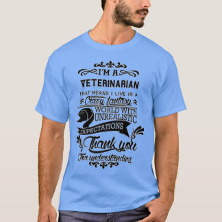 Camiseta Presente Para Mulheres Veterinárias