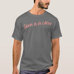 Camiseta Presente Para Noiva Em Breve Sra Festa De Despedid