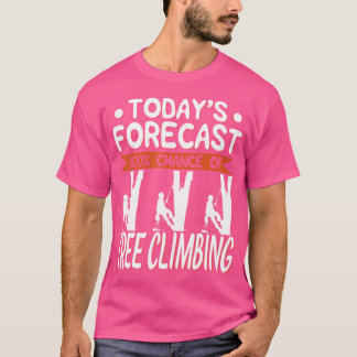 Camiseta Presente Para O Clima De Árvore - Prevista Hoje, H