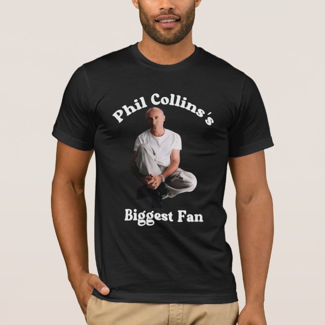Camiseta Presente para o Maior Fã do Phil Collins Amante de (Frente)