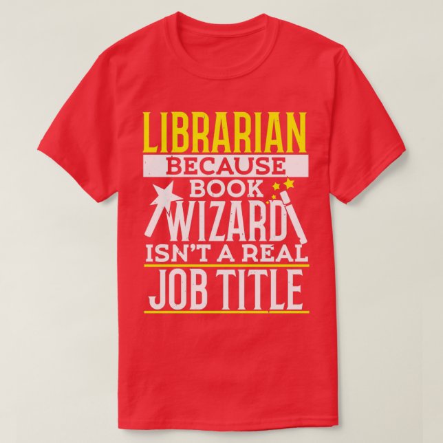 Camiseta Presente Para O Presente Da Bibliotecária Funny Li (Frente do Design)