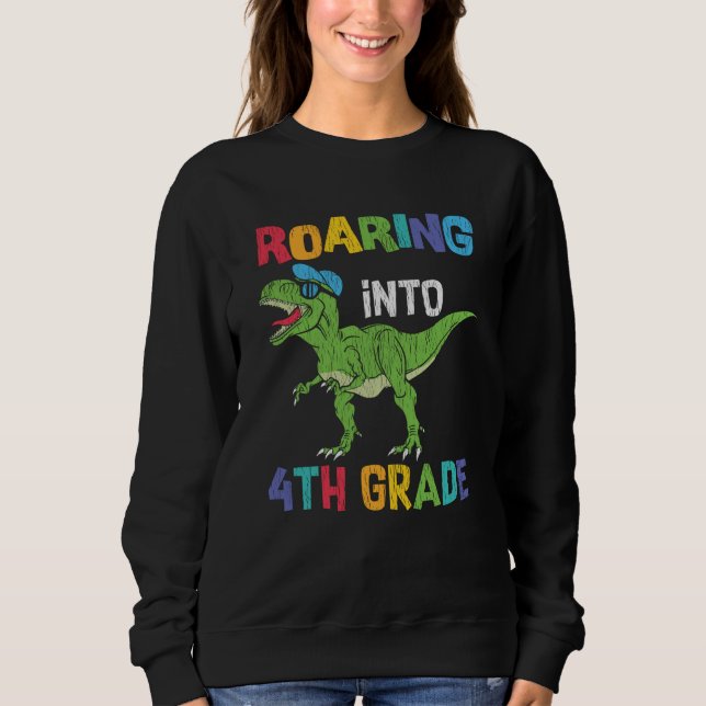 Camiseta Presente para o Primeiro Dia de Aula do Aluno do 4 (Frente)