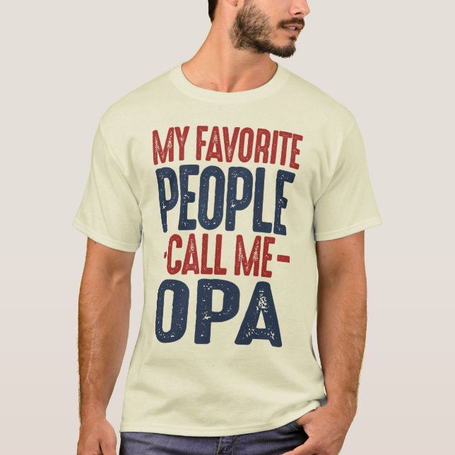 Camiseta Presente para Opa (Frente)