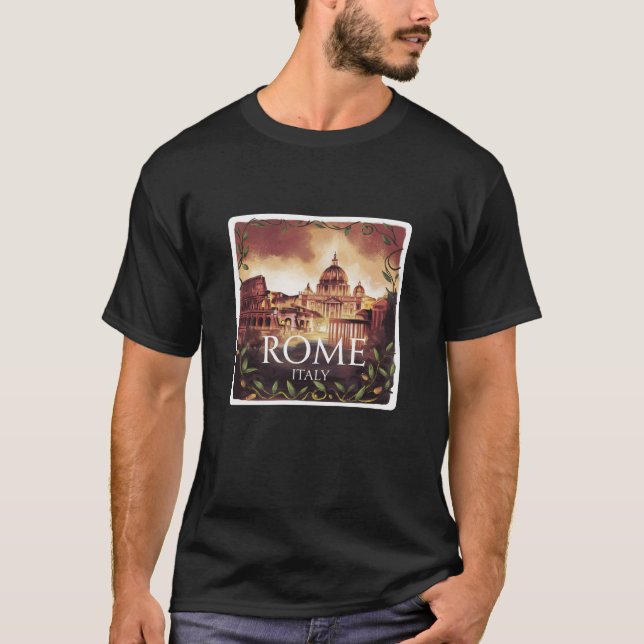 Camiseta Presente para os fãs da História de Roma (Frente)