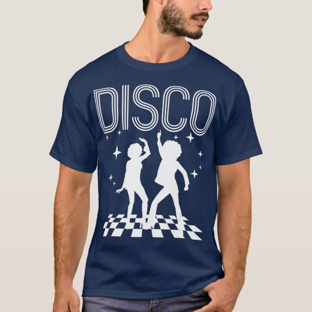 Camiseta Presente para os ventiladores de música retrô fasc (Frente)