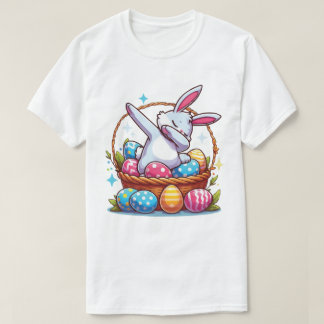 Camiseta Presente para Páscoa de coelhinho de Design bonito