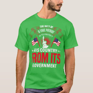 Camiseta Presente para patriotas e americanos orgulhosos (1