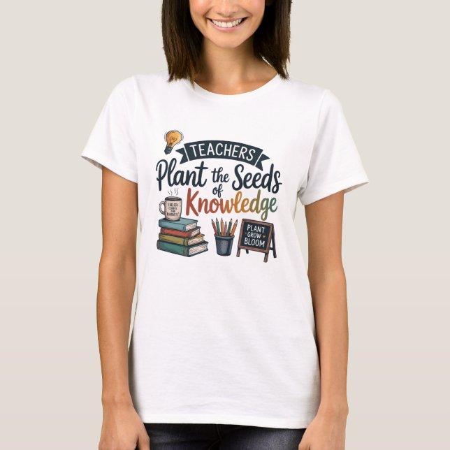 Camiseta Presente para Professor Design de Sublimação, Volt (Frente)