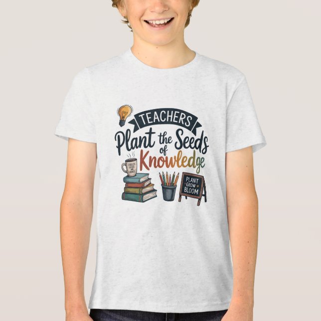 Camiseta Presente para Professor Design de Sublimação, Volt (Frente)