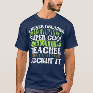 Camiseta Presente para Professores de Agricultura Super Leg