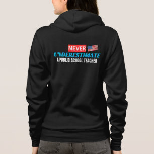 Camiseta Presente para Professores - Nunca Subestime uma Es