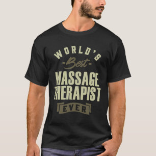 Camiseta Presente para Terapista de Massagem