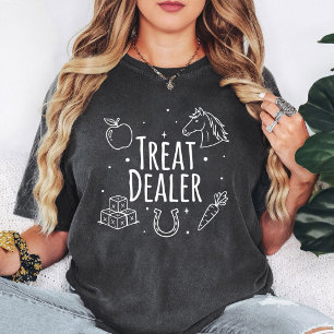 Camiseta Presente para Vendedor de Petiscos para Cavalos Am