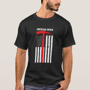 Camiseta Presente Patriótico do Dourado Picareta de Mineraç