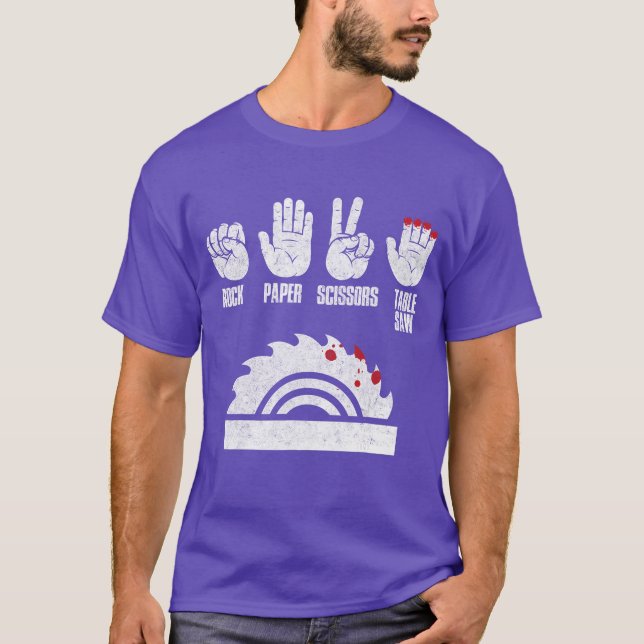 Camiseta Presente Pequeno para Trabalhador de Madeira com S (Frente)
