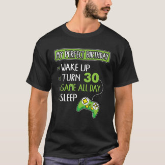 Camiseta Presente Perfeito Para aniversário de 30 anos De J