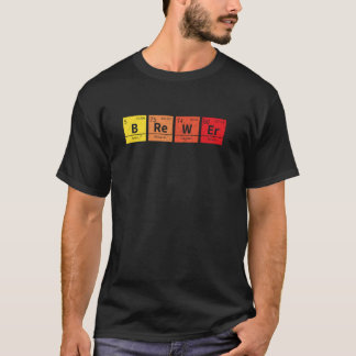 Camiseta Presente Periódico de Criação de Cerveja de Nerd B