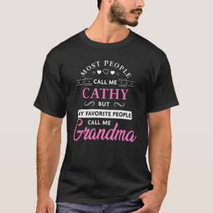 Camiseta Presente Personalizado Avó Cathy