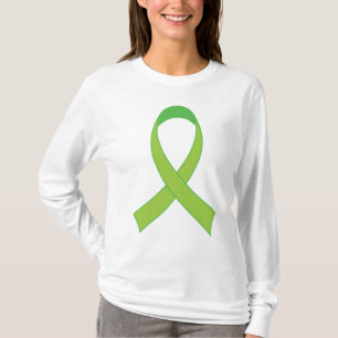Camiseta Presente personalizado da consciência do verde