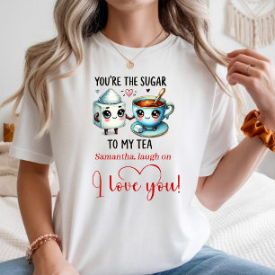 Camiseta Presente Personalizado de Dia dos Namorados Engraç