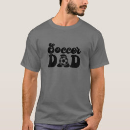 Camiseta Presente personalizado de Pai de futebol do Pai de