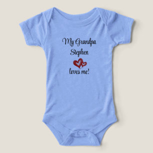 Camiseta Presente Personalizado Do Avô, Avô Me Ama, Bonito