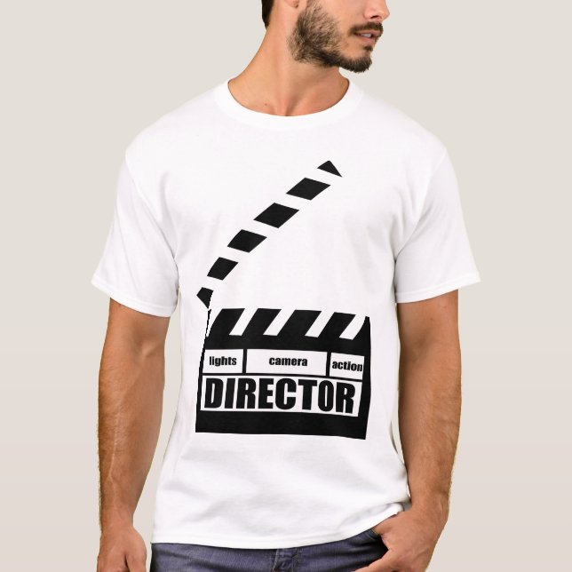 Camiseta Presente personalizado do diretor de filme ripa (Frente)