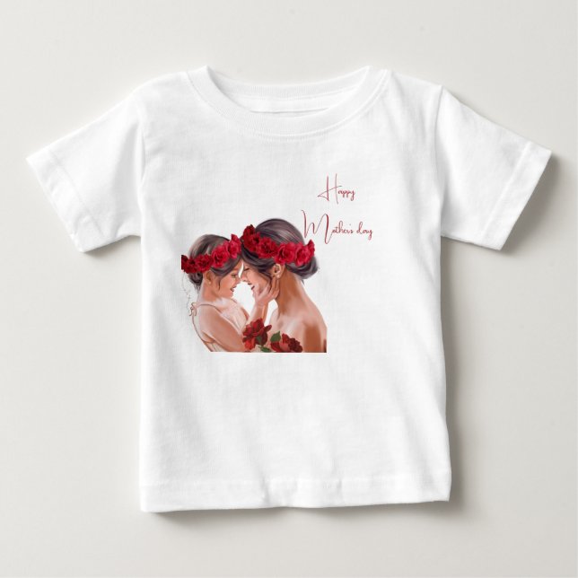 Camiseta Presente Personalizado Floral Comovente (Frente)
