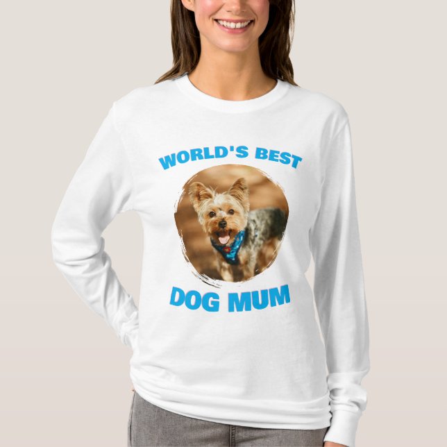 Camiseta Presente Personalizado Mínimo Melhor Cachorro Gato (Frente)
