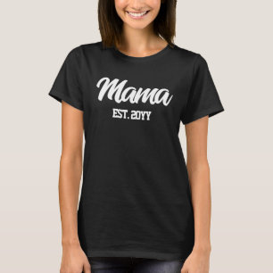 Camiseta Presente personalizado no último ano da mamãe para